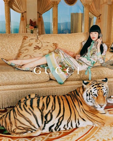 gucci year of the tiger campaign|Gucci tiger back.